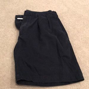 Blue shorts for men( pleated)
